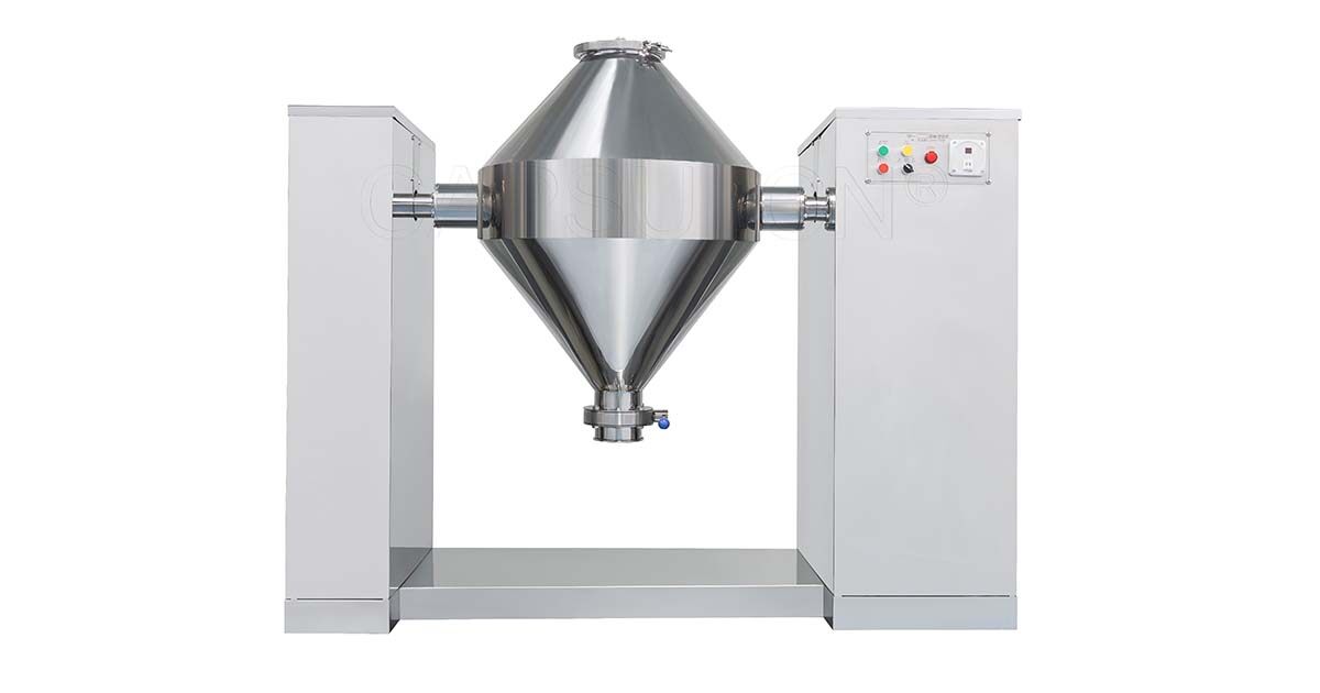 double cone dry powder blender