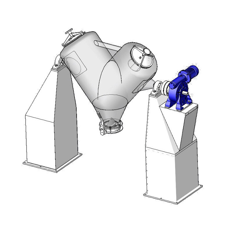 Parts of a V Blender: A Comprehensive Guide - IPharmachine