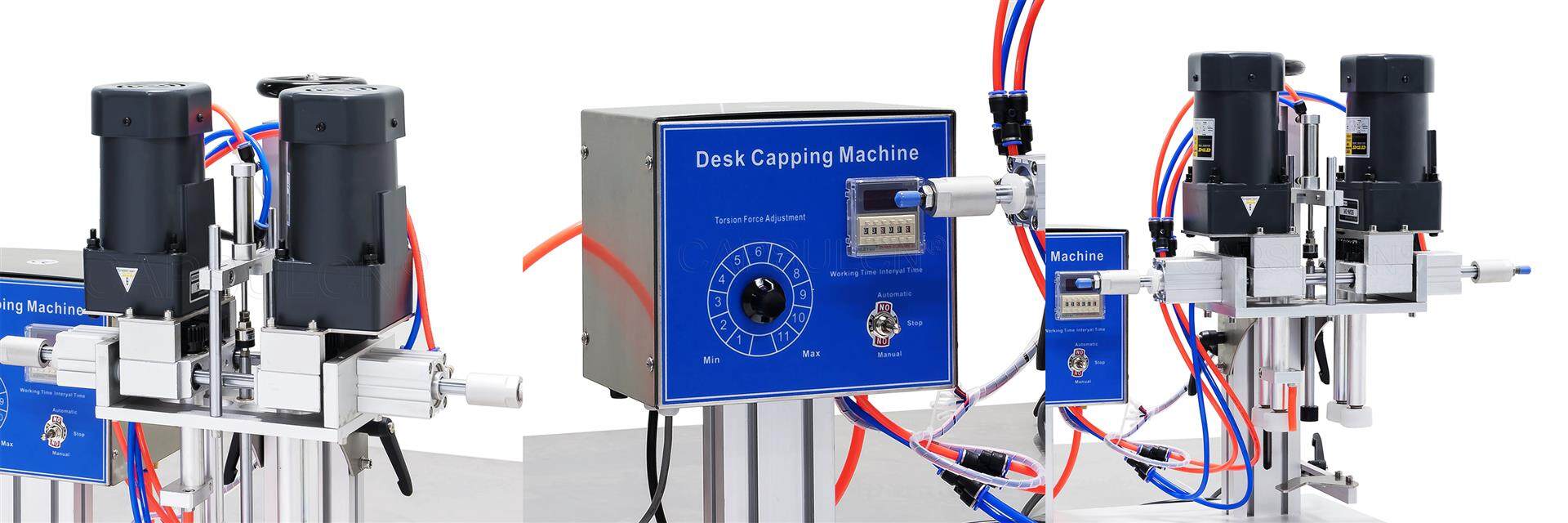 Capsuleuse capping machine Kompass – pressure cap 6000 bph à