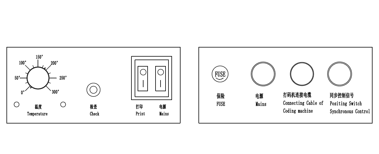 Botting Labeling Machine Coding Printer Detail diagram