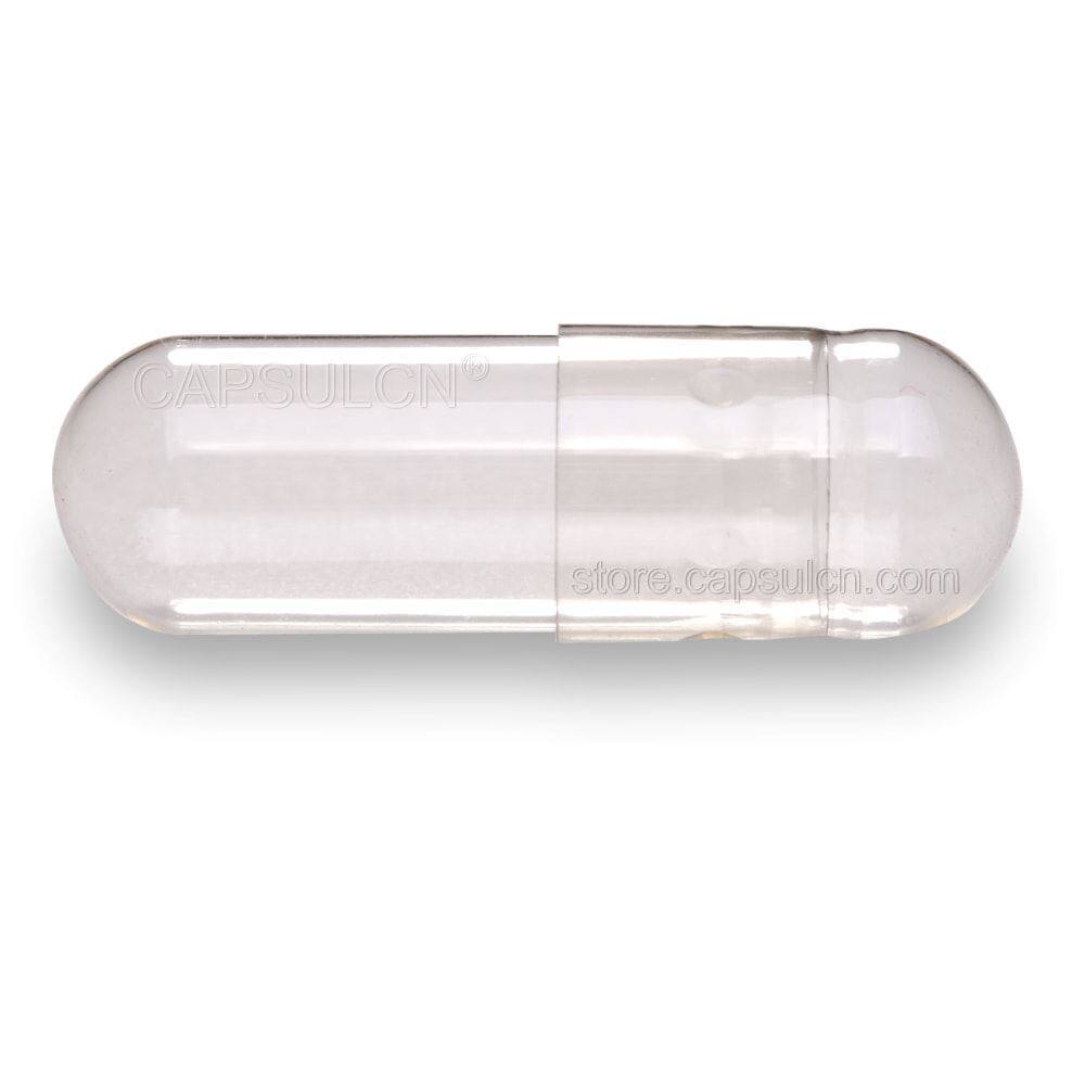 Gelatina cápsulas vacías transparente tamaño 00 - CapsulCN