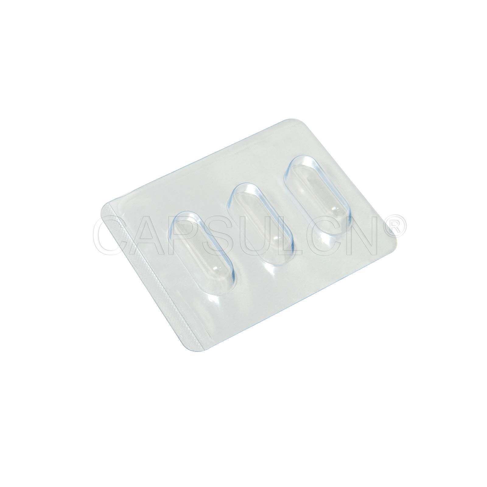 Size 00 Capsule Blister Packing Sheet with 3 holes