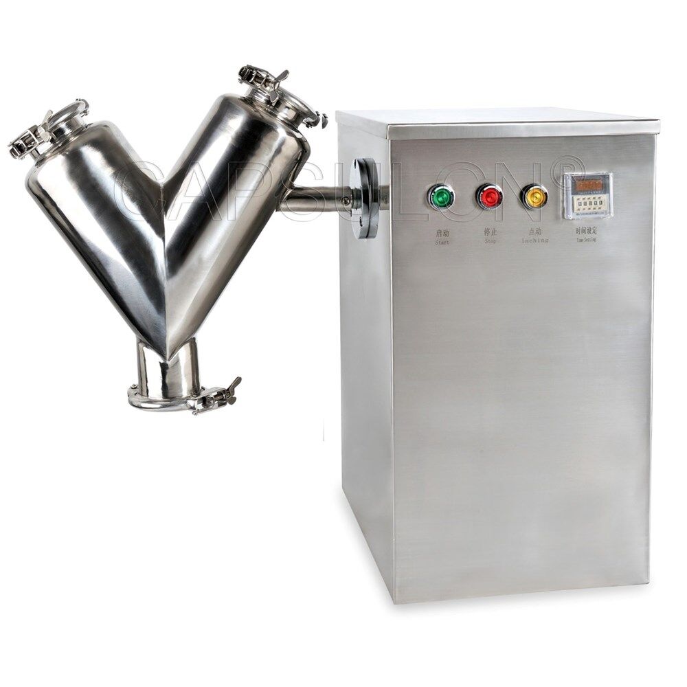 Mini V Shape Blending Mixer/Dry Powder Drinks Static Powder Vh-2 Mixing  Machine - China Small Powder Mixer Mixer, High-Speed Mixer