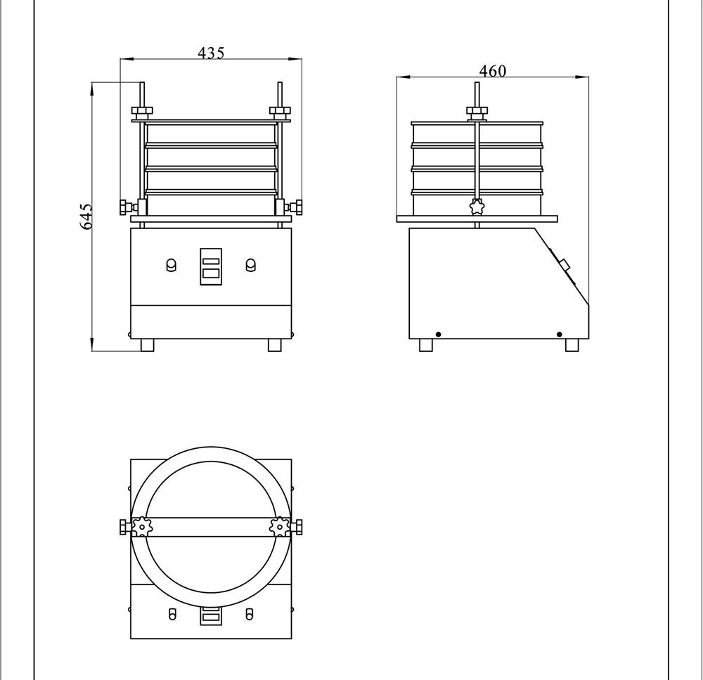 Powder Sifter Machine SY-300 - IPharmachine