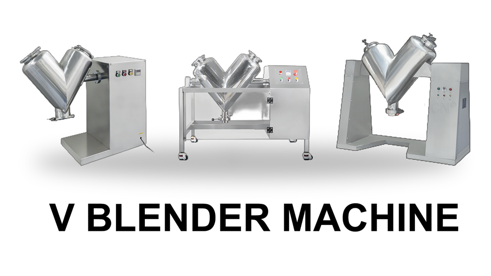 CapsulCN V Blender Dry Powder Mixer Blending Machine V50 Pro