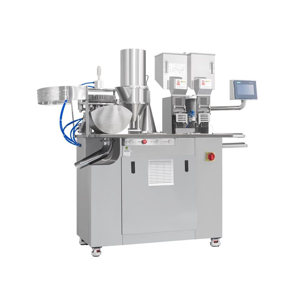 Picture of Semi-automatic Capsule Filling Machine JTJ-V Pro +  (Dual Loading System + Automatic Turntable)